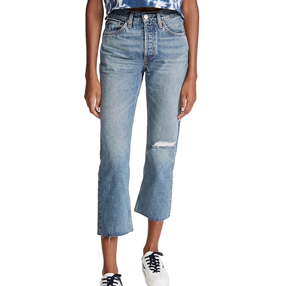 NWT Re/Done 90s Loose Straight Jeans